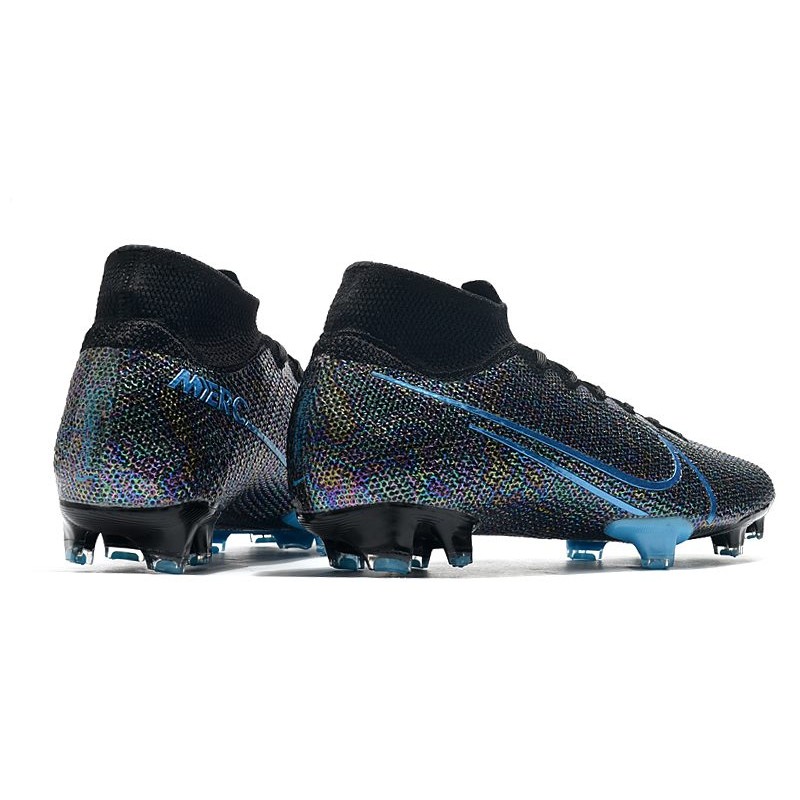 Nike Mercurial Superfly Elite DF FG Wavelength Černá Modrý